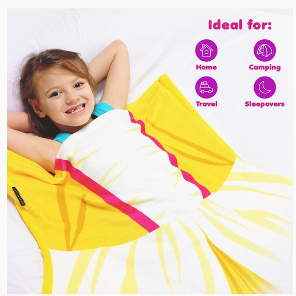 Silver Lilly Princess Dress Fleece Blanket - Picture 5 of 6